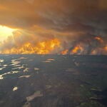 Incendios forestales en Manitoba